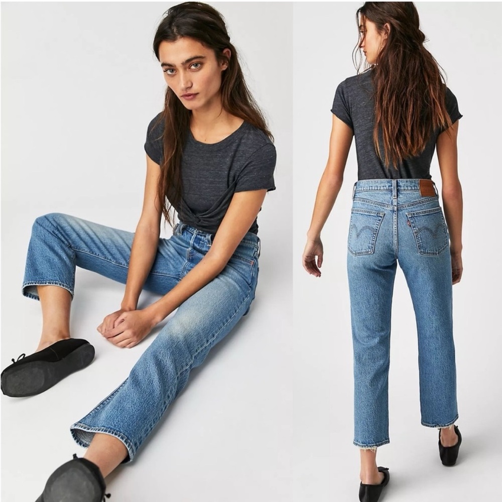 Levi's Light Blue High Rise Jeans